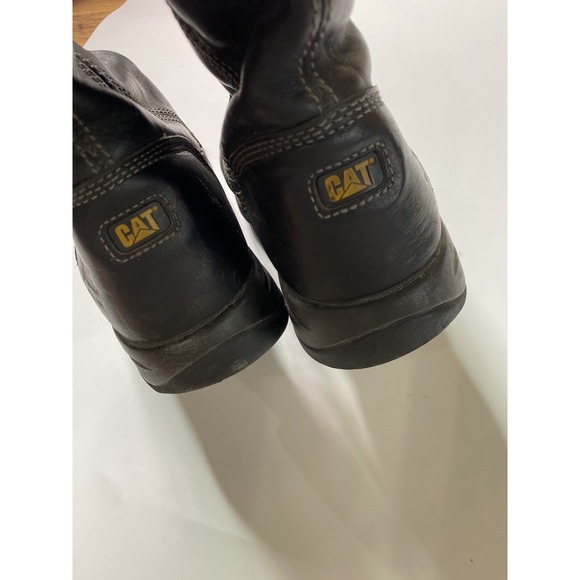 SAFETY‎ WORK BOOTS MOTORCYCLE RIDING CATERPILLAR STEAL TOE CATBOOTS Men\'s 10 M main image 4
